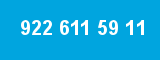 922 611 59 11 922 611 59 11
